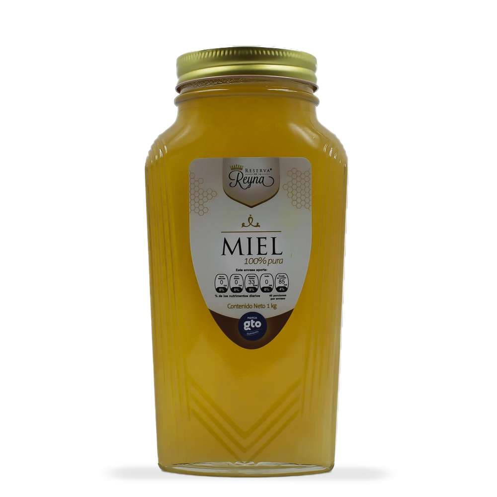 Miel gourmet de abeja 100% orgánica y natural multiflora