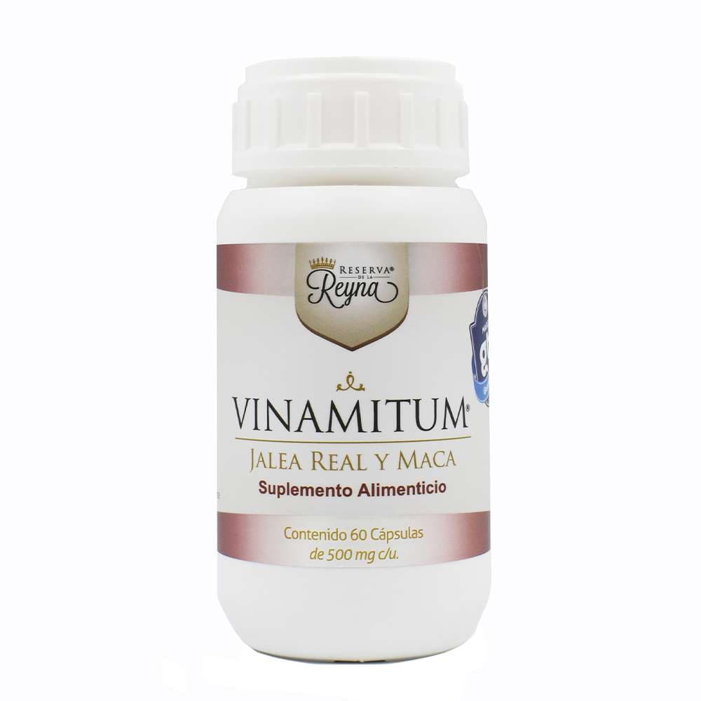 Vinamitum que contiene ingredientes que ayudan al fortalecimiento de la energía, así como de la vitalidad.