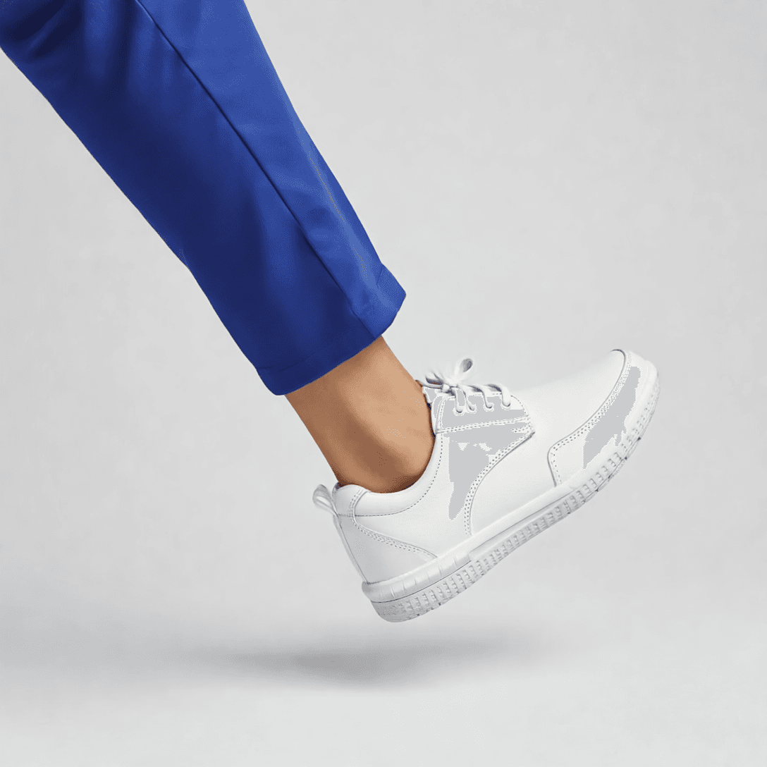 Zapato Clínico para Caballero Blanco Clinic 701