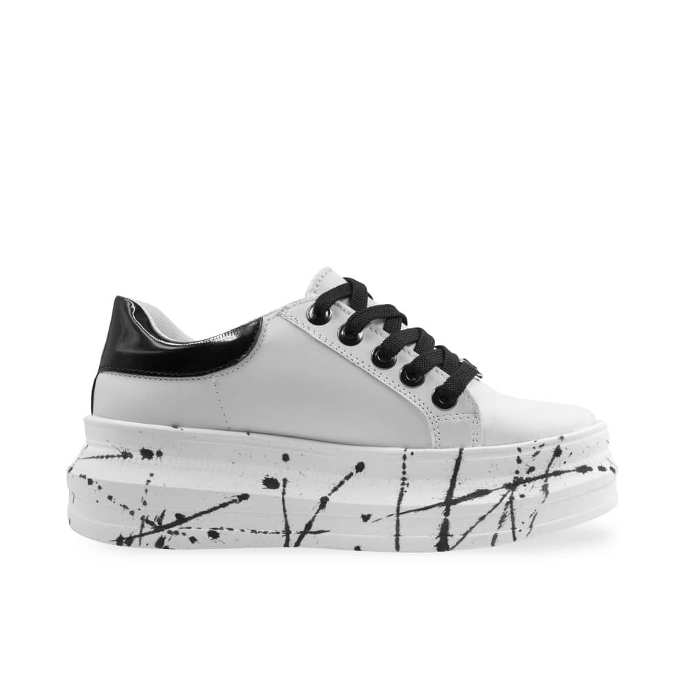 Tenis blanco y negro Gran México