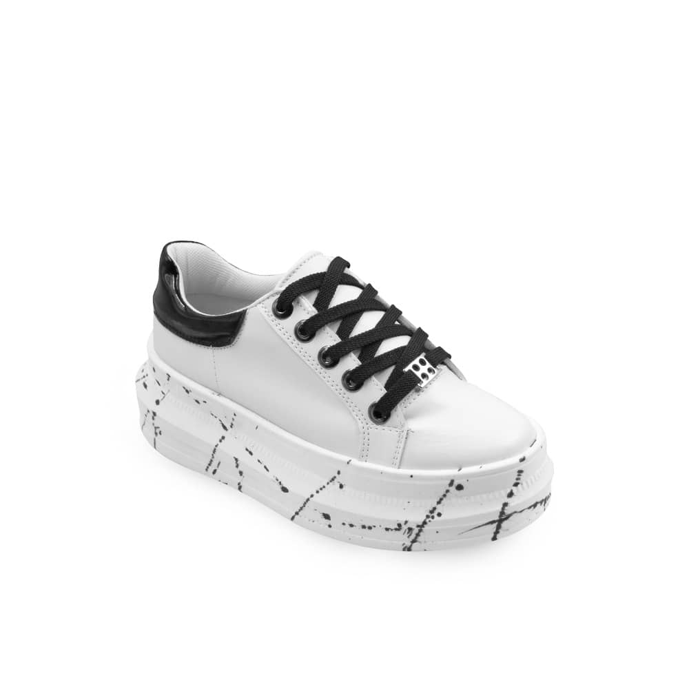 Tenis blanco y negro Gran México