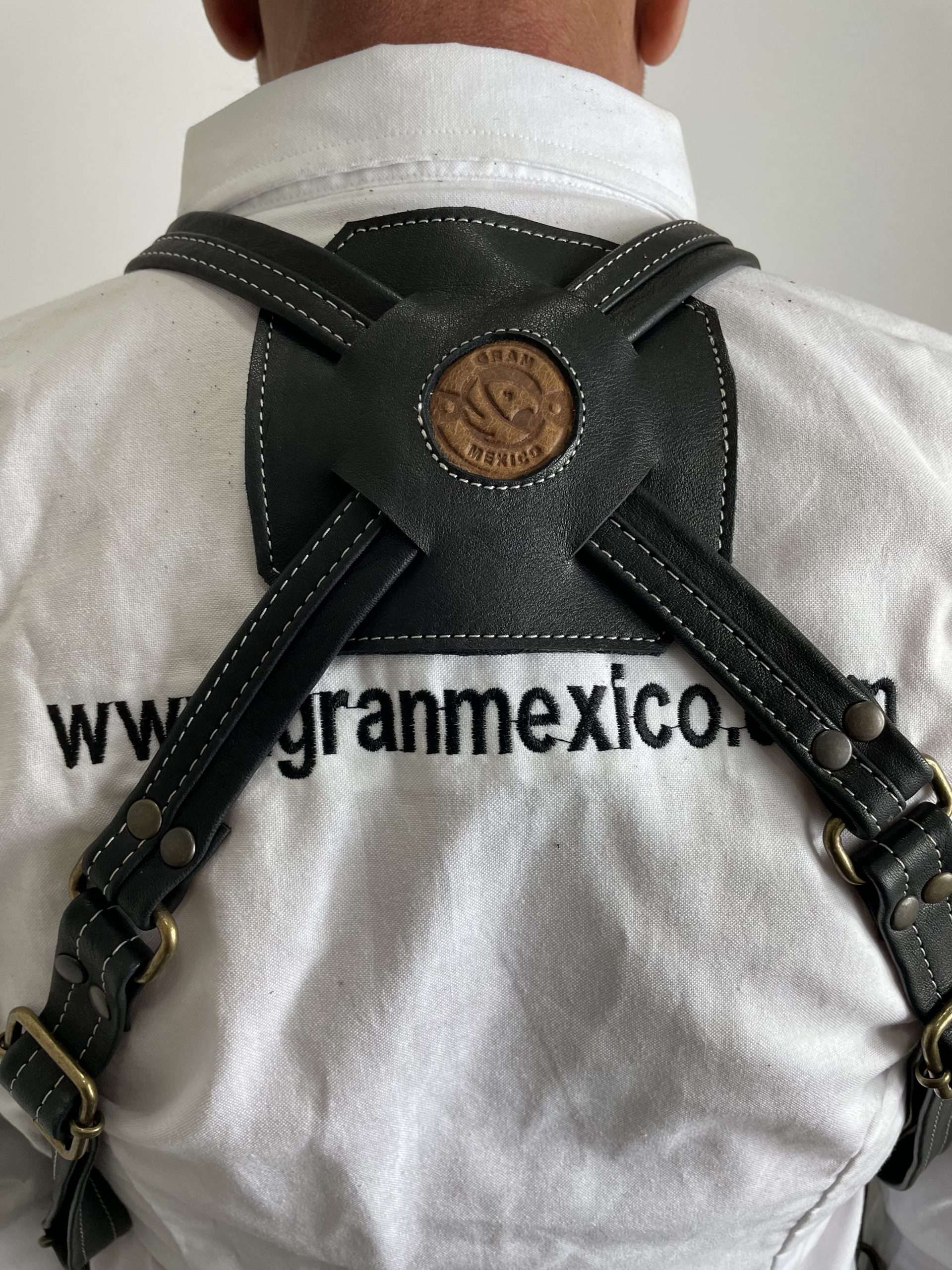 Mandil Parrillero negro