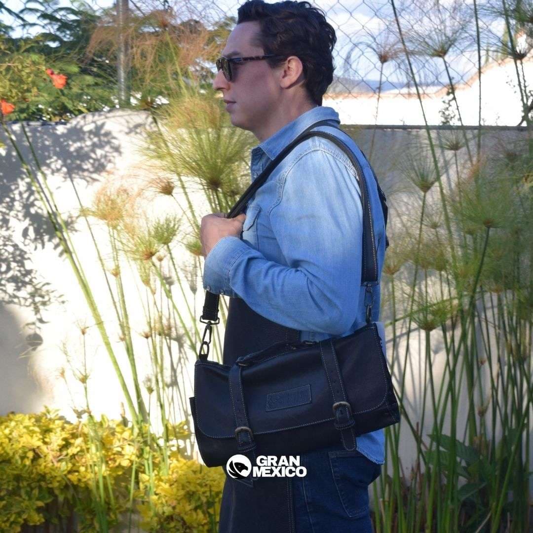 Mandil cómodo y de piel