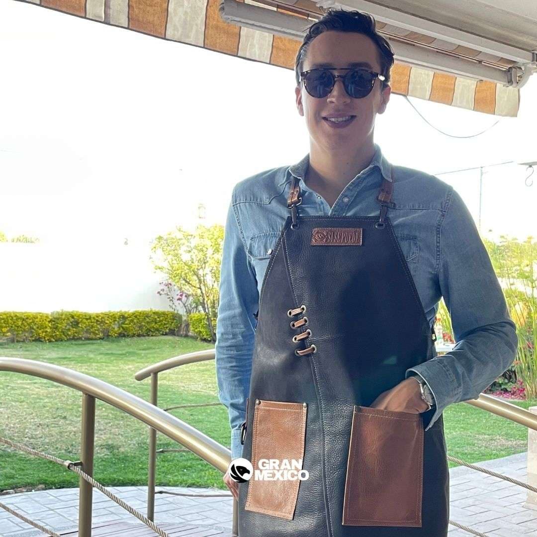 Mandil cómodo y de piel