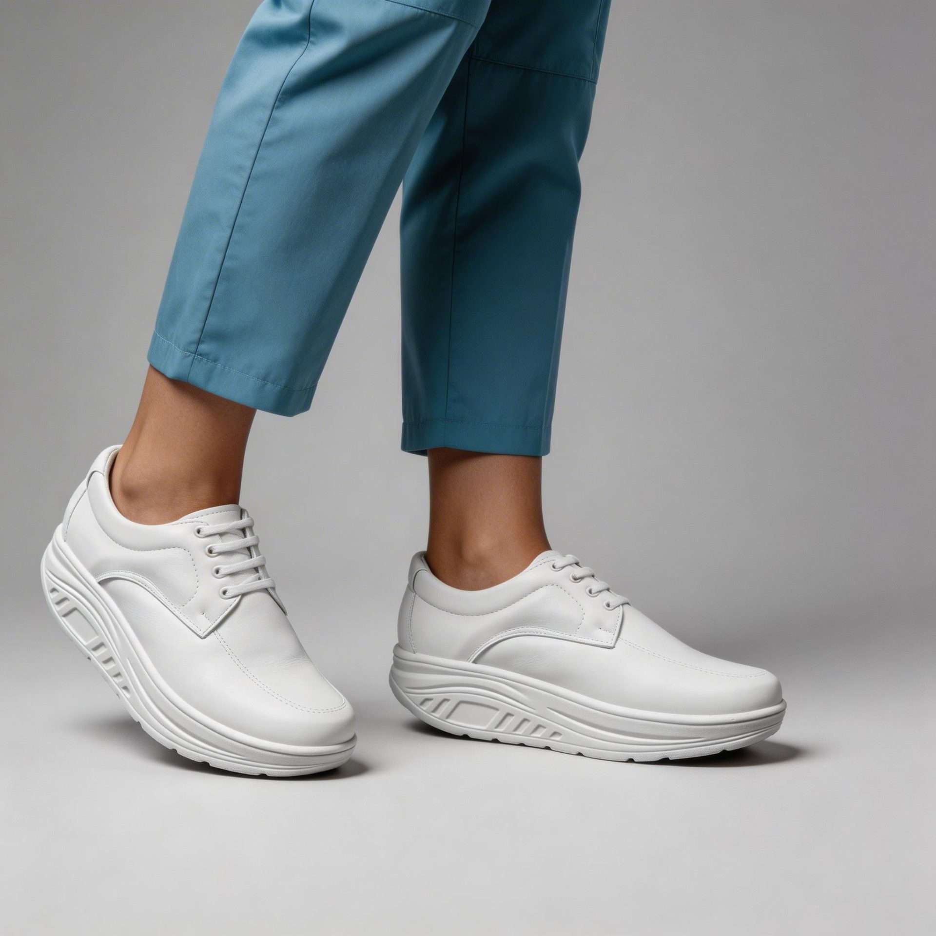 Zapato Clínico Blanco de Dama Clinic 5080