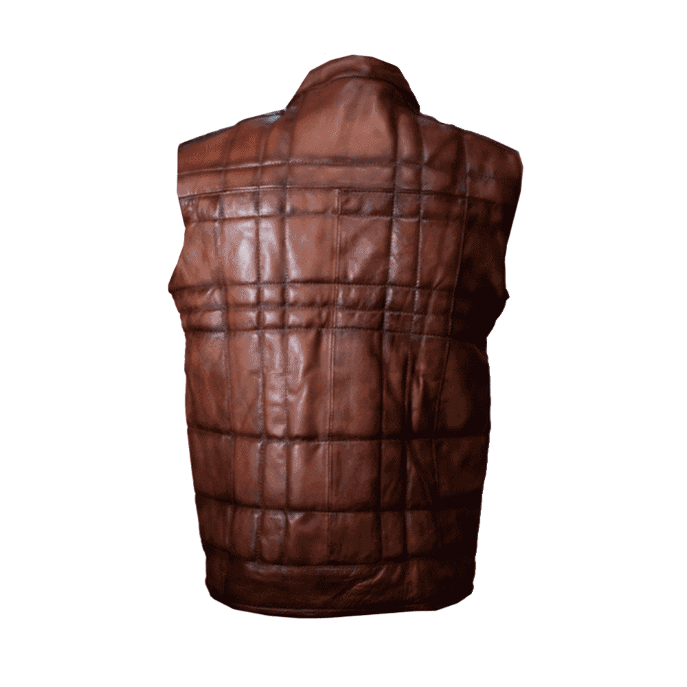 Chaleco para caballero 100% de piel de borrego muy suave, el chaleco que cuadra con tu estilo gracias a su diseño y calidad