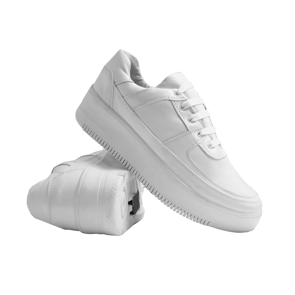 zapato clinico blanco 1021