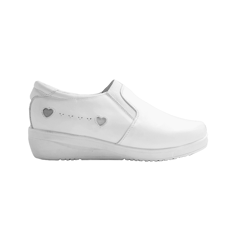 zapato clinico blanco 501