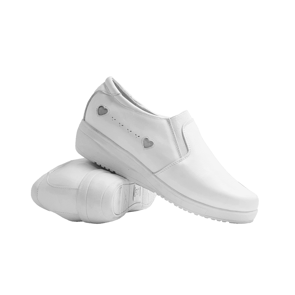 zapato clinico blanco 501
