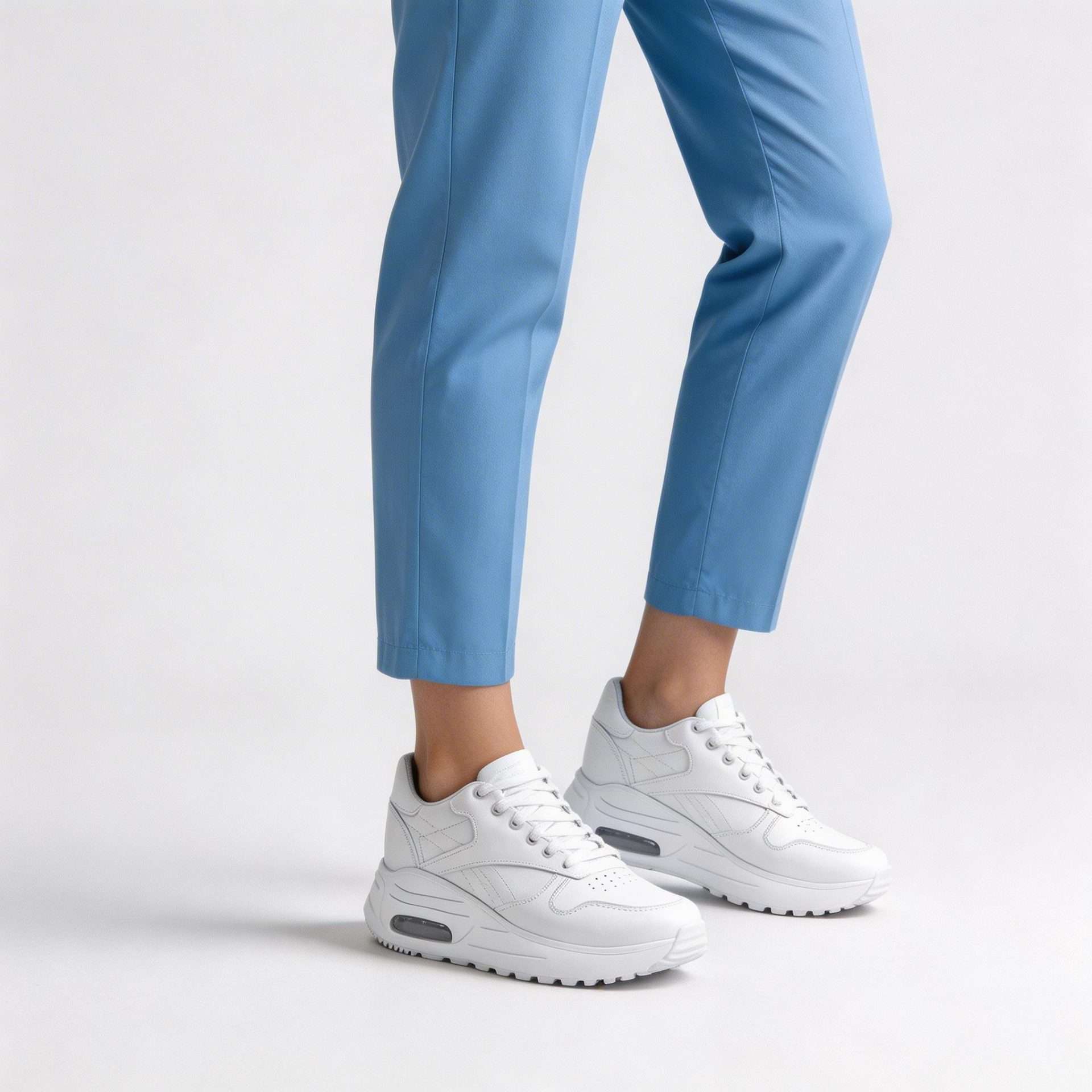 Zapato Clínico Blanco para Dama Clinic 5500