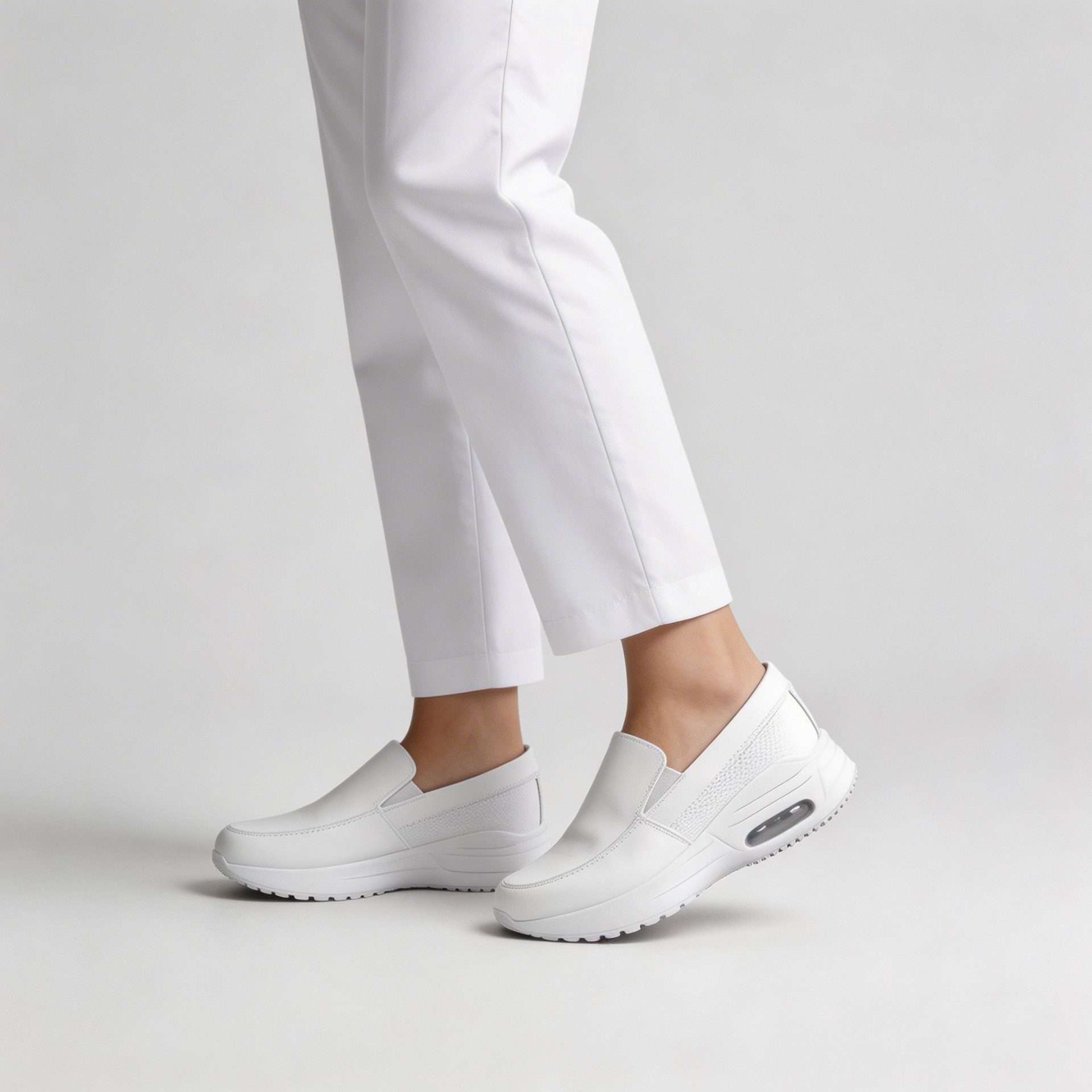 Zapato Clínico Blanco para Dama Clinic 5539