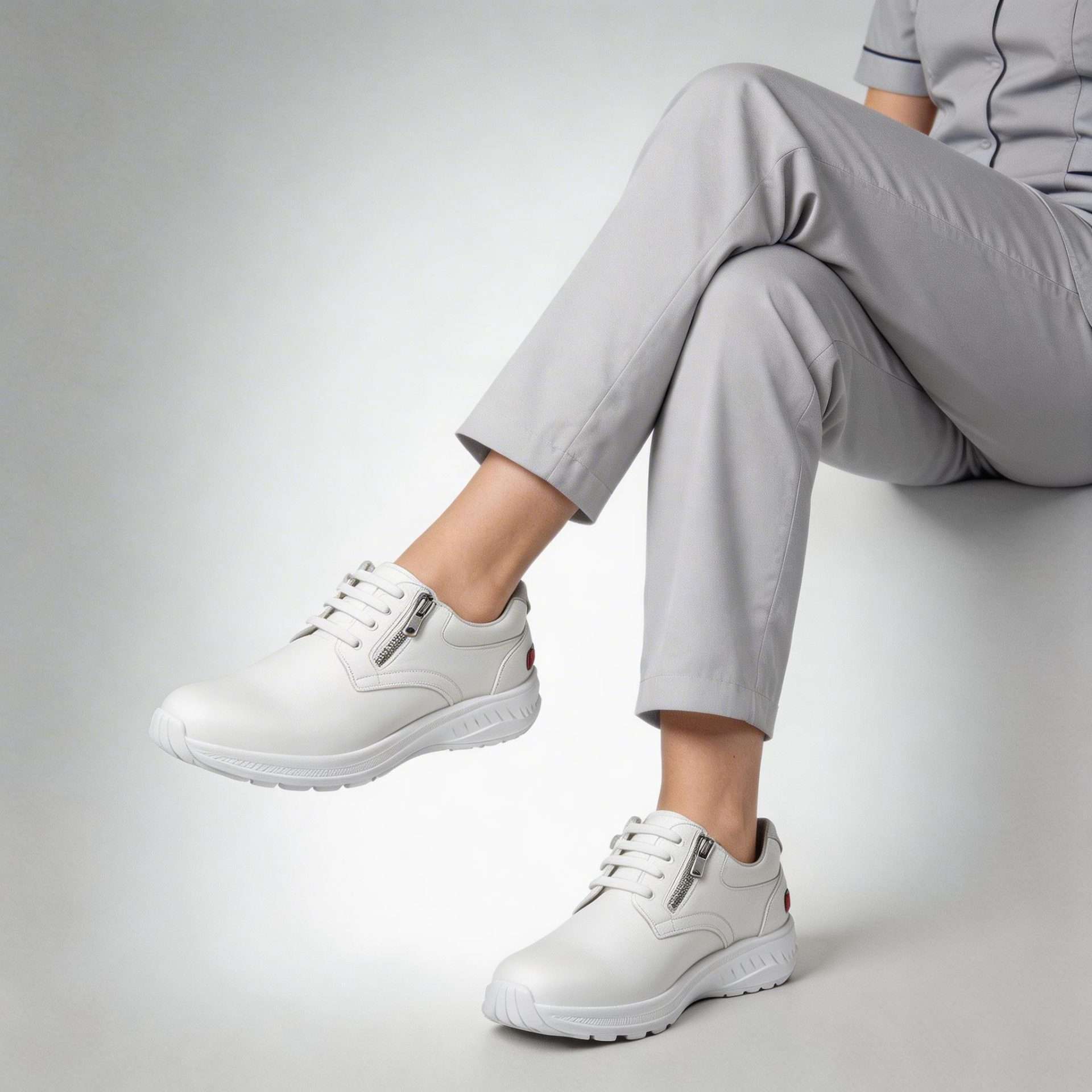 Zapato Clínico Blanco para Dama Track 1612