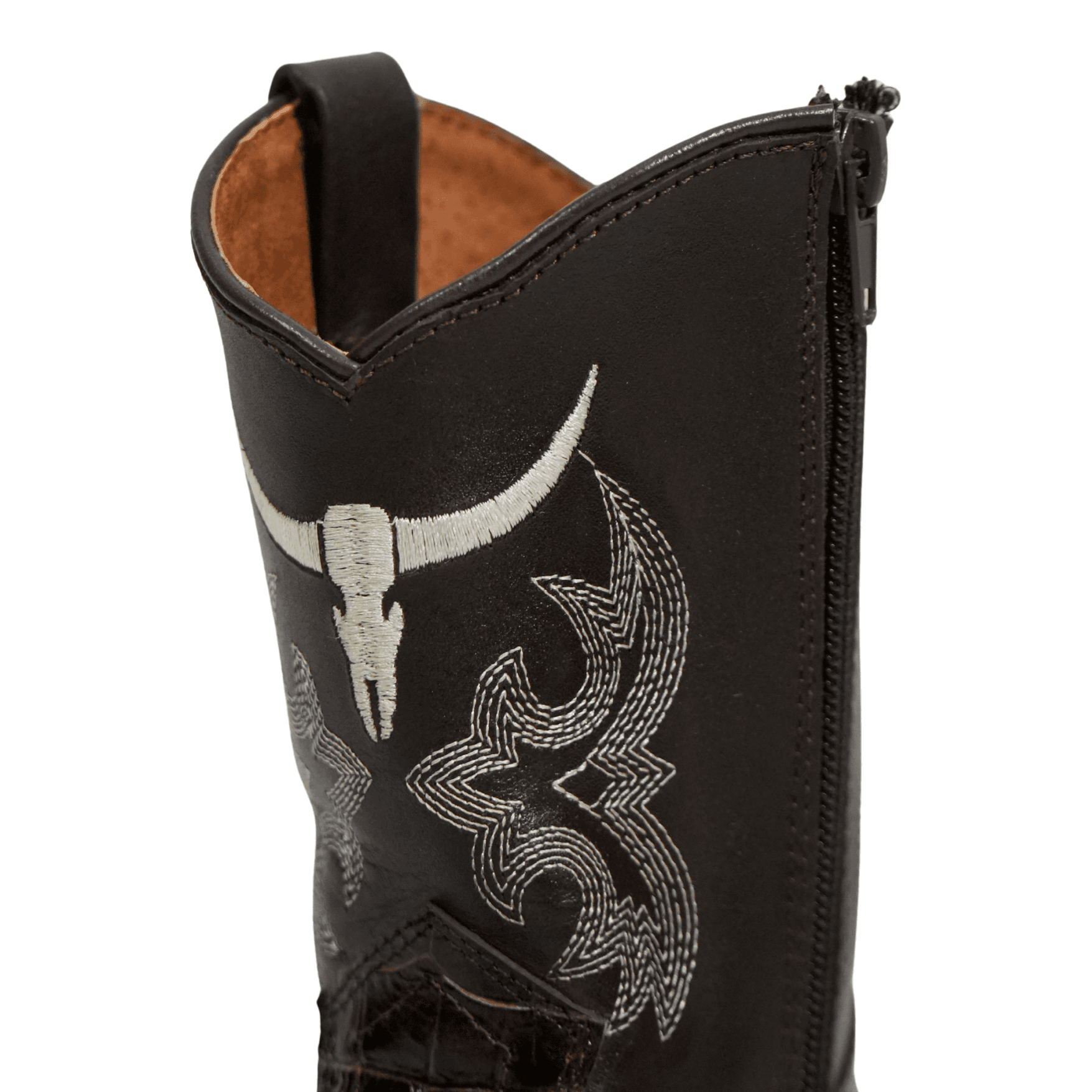 Kids' Brown Floter Crocodile Cowboy Boots