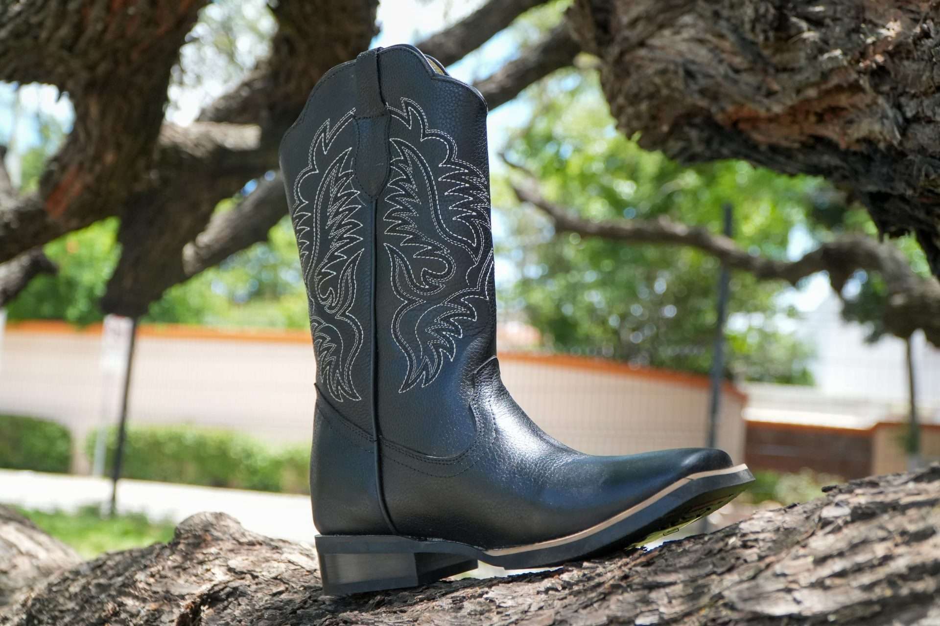 Genuine Floter Leather Cowboy Boots