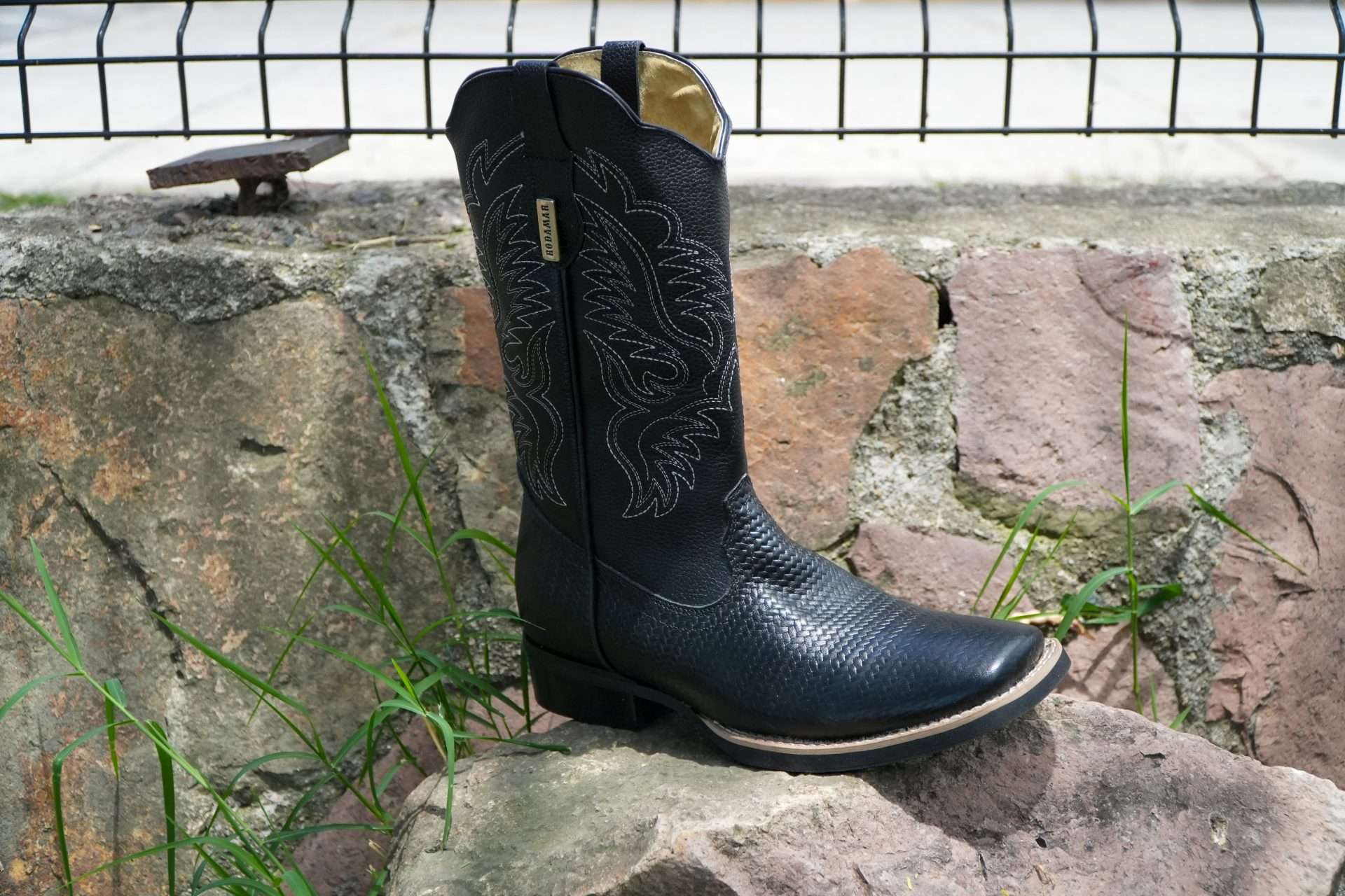 Botas Vaqueras Petatillo Grabado Floter