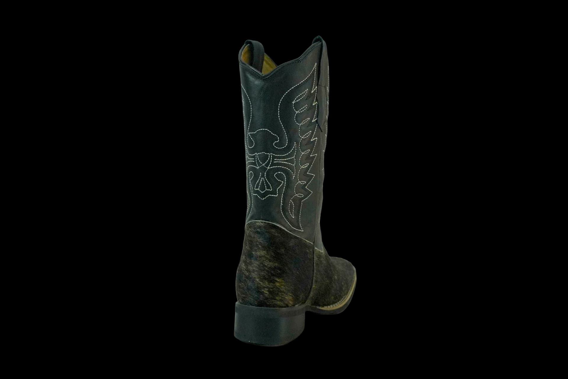 Genuine Hair-on-Hide Smooth Cowboy Boots