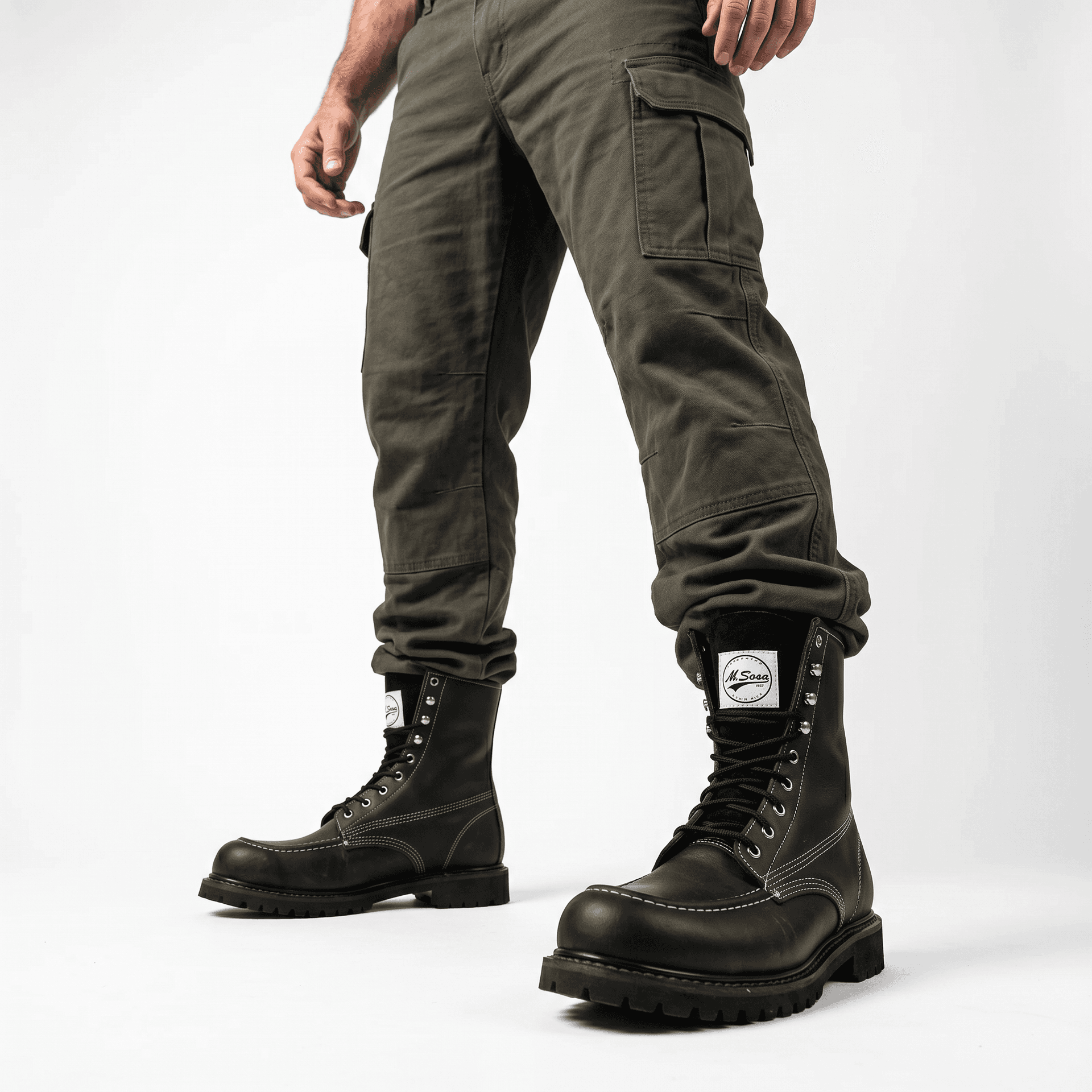 Mr. Sosa Agua Fuerte leather work boot