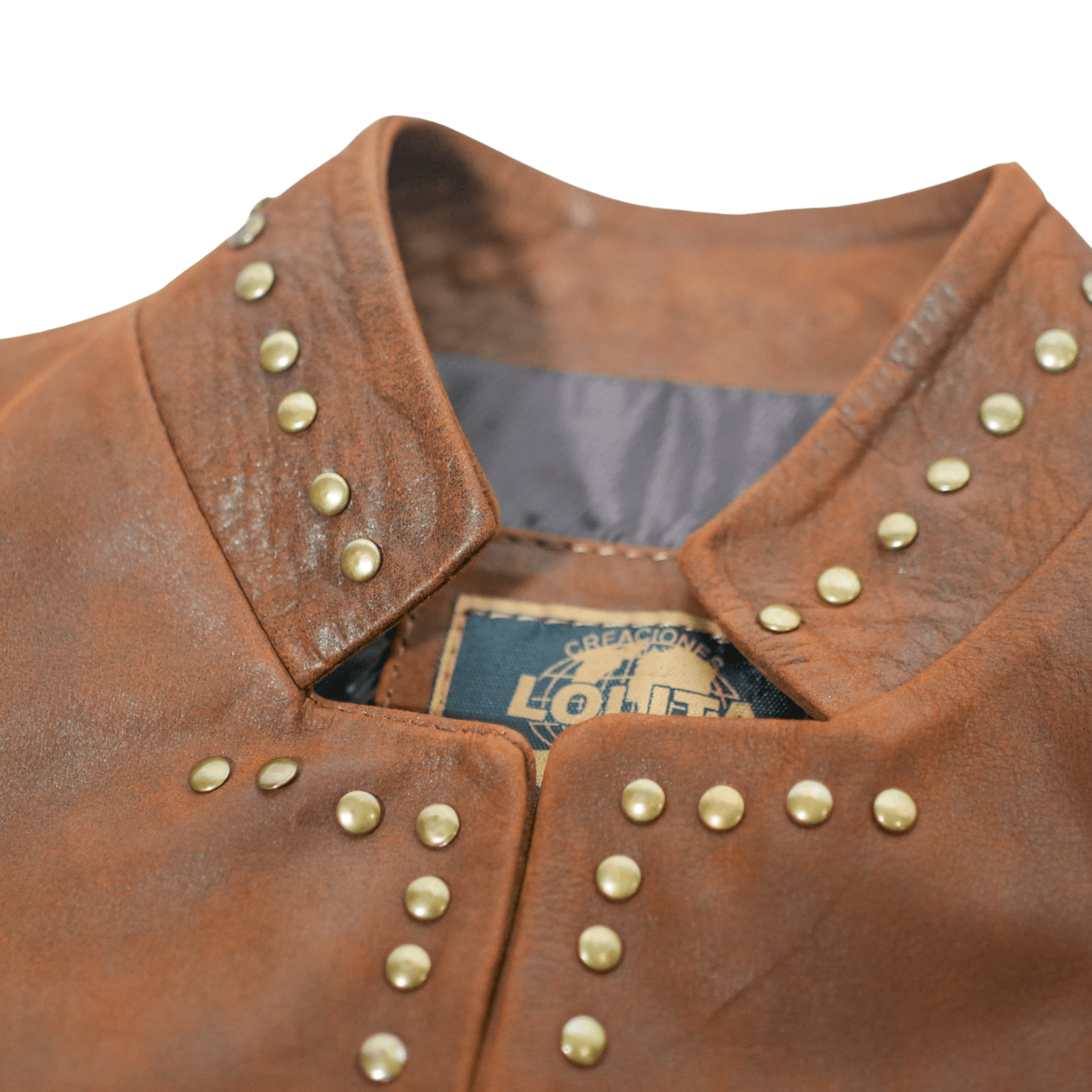Bronze Leather Jacket - Alle Mexique