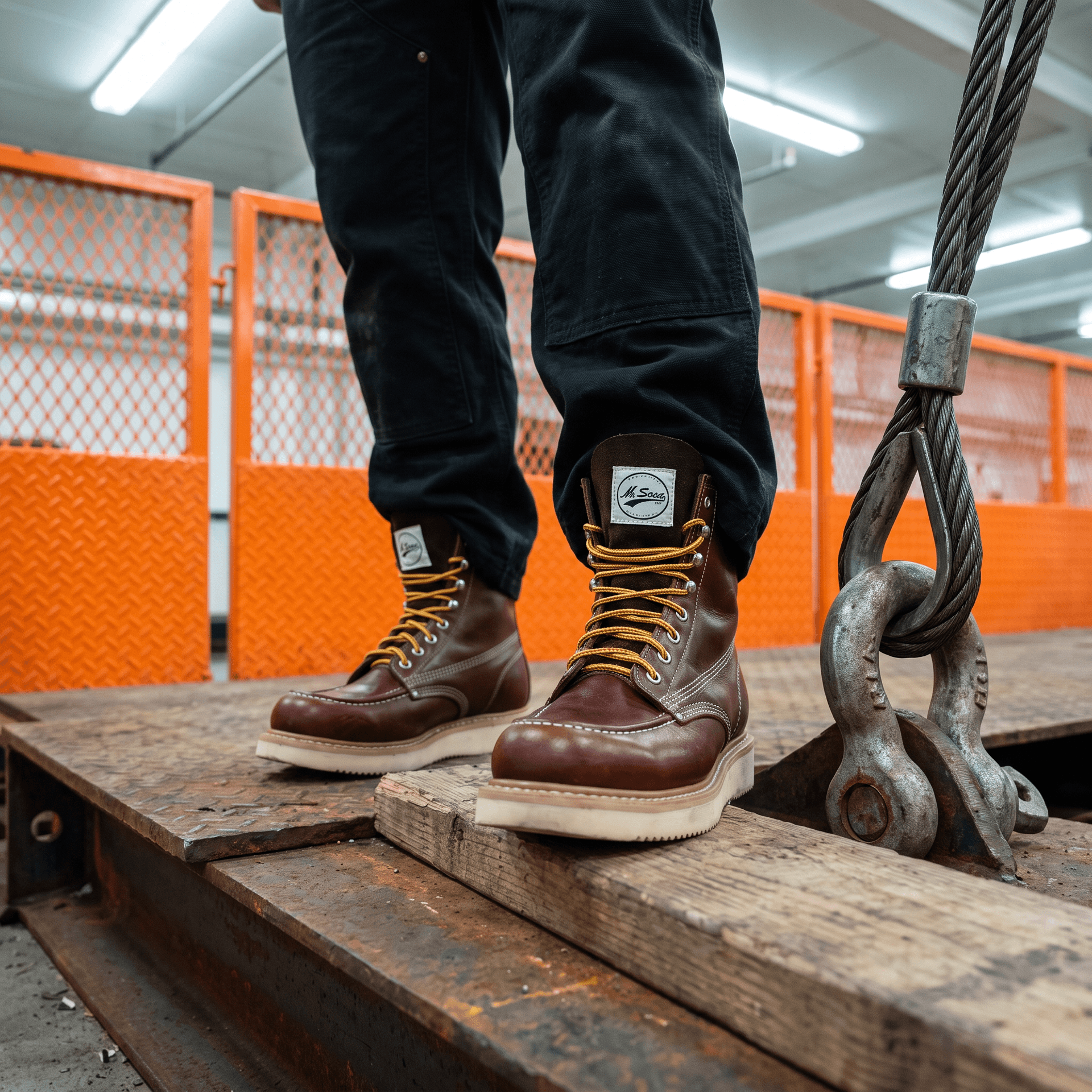 Mr. Sosa Cuatro Vientos Vino work boot