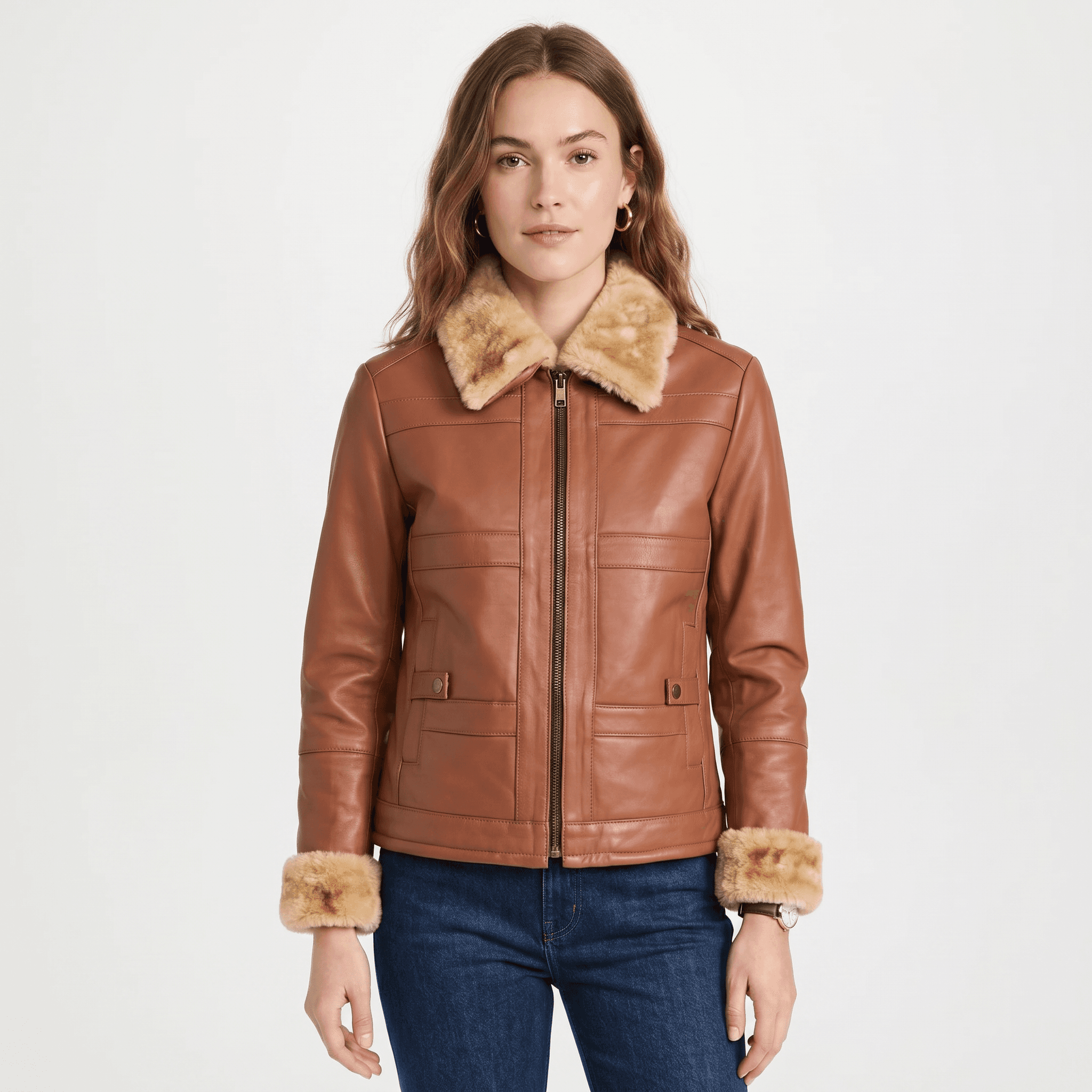 Alaska Leather Jacket - Alle Mexique