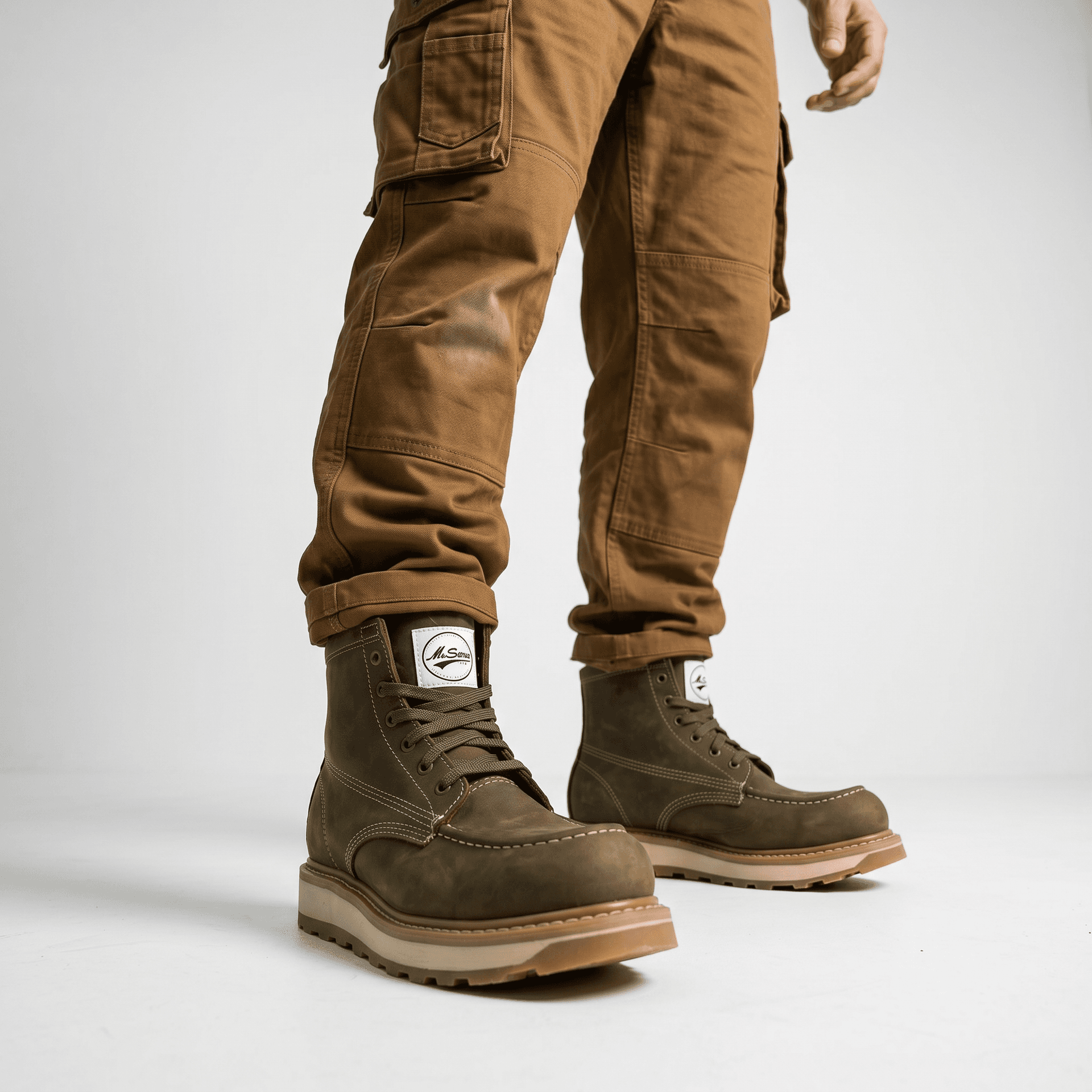 Mr. Sosa Subterránea Verde work boot