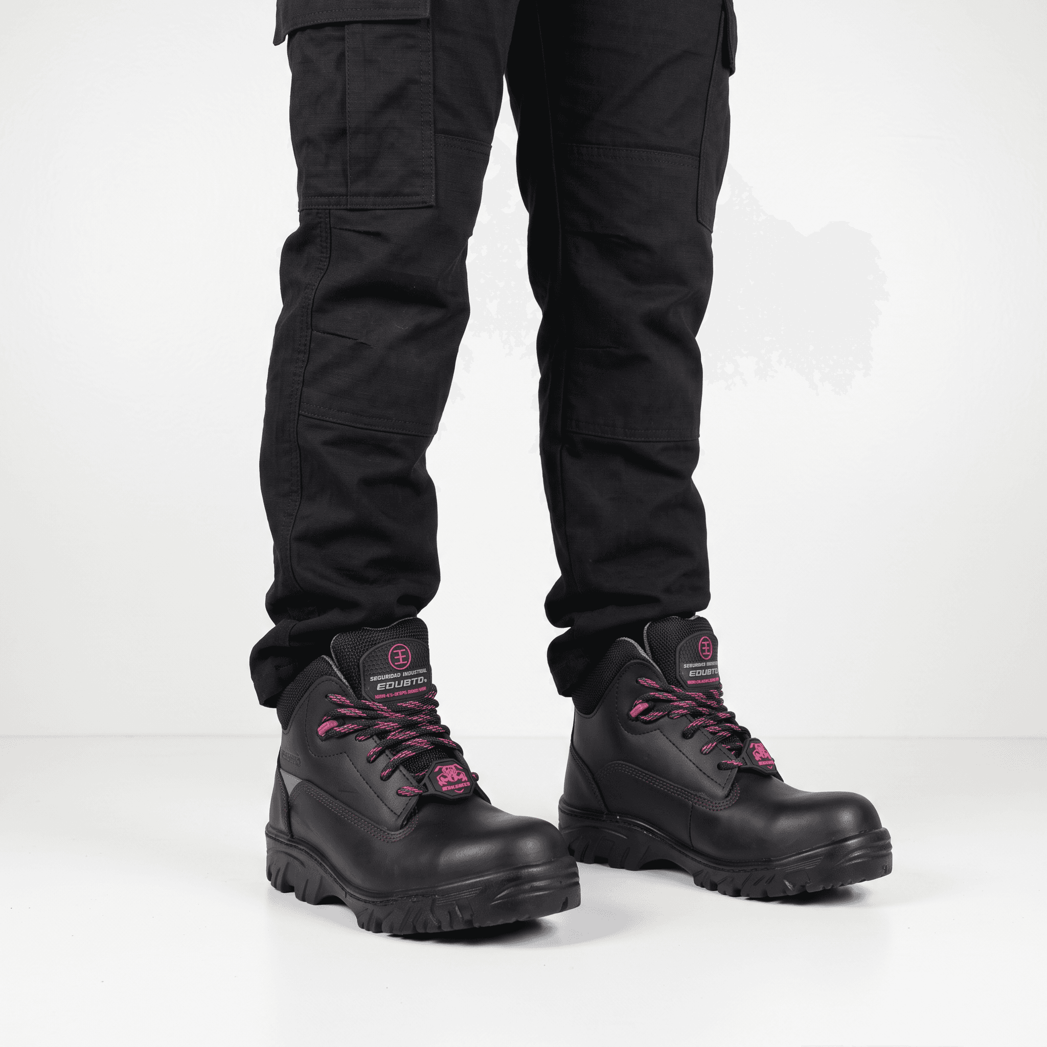 Safety Boot 945 BLACK - PINK