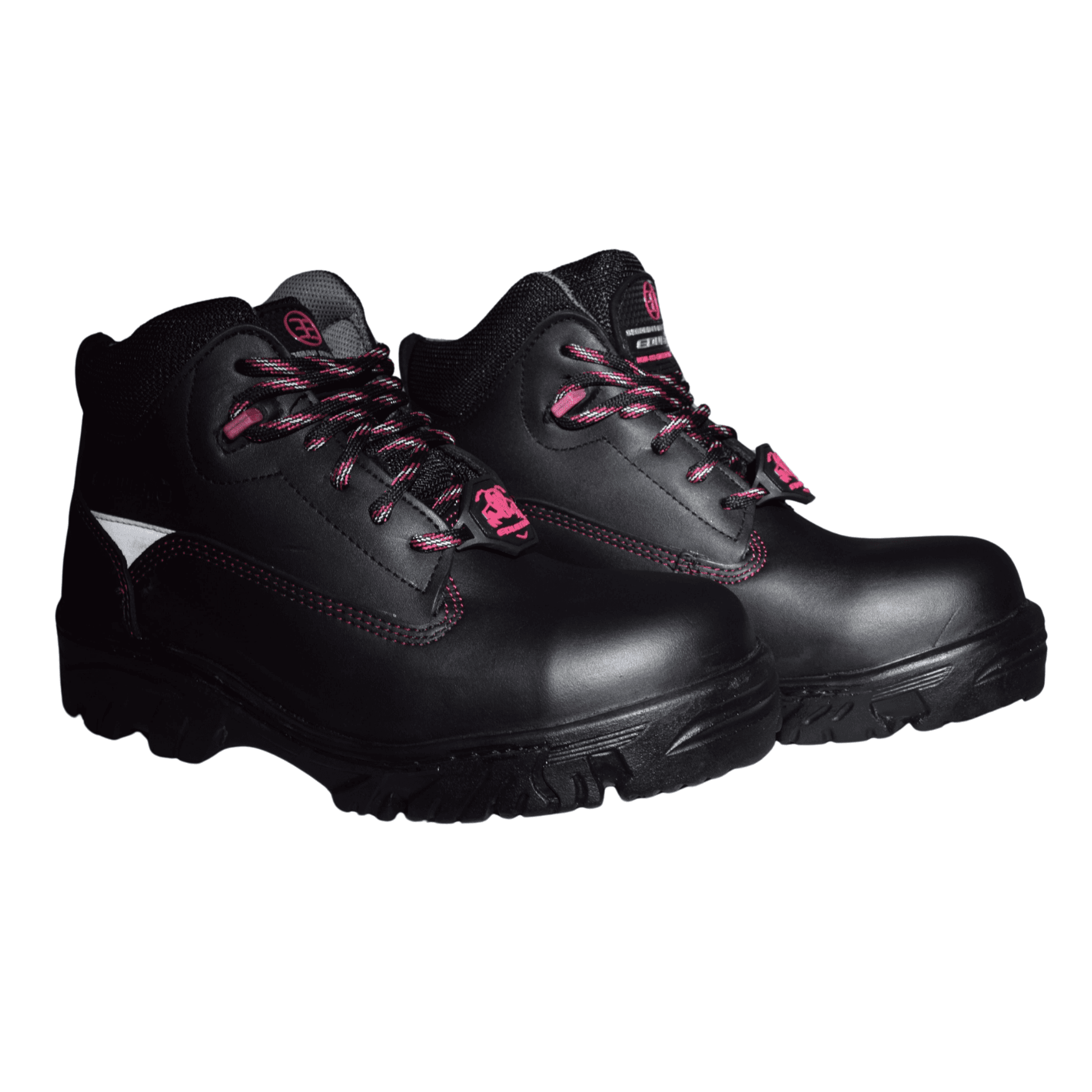 Safety Boot 945 BLACK - PINK
