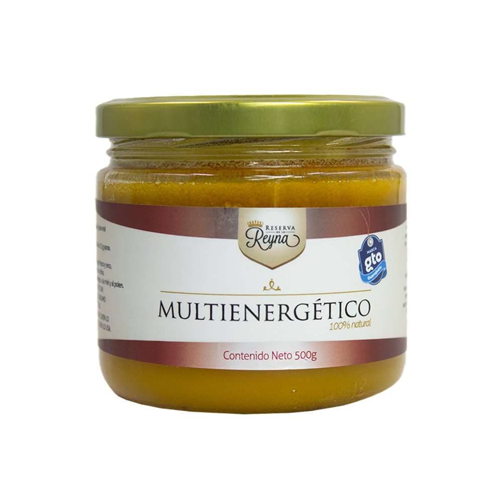 multienergetico que ayuda a tu cuerpo con sus componentes naturales y los elementos de la abeja en un solo producto.
