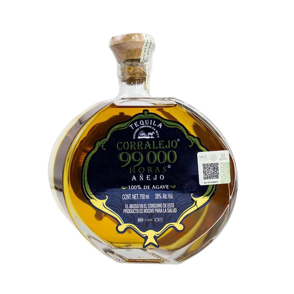 Tequila Corralejo Añejo 99,000 horas