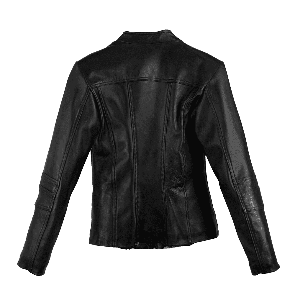 Chamarra artesanal de piel