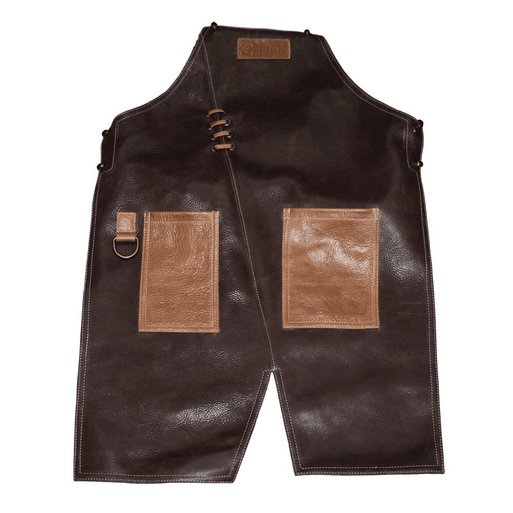 Mandil Parrillero Café con Miel