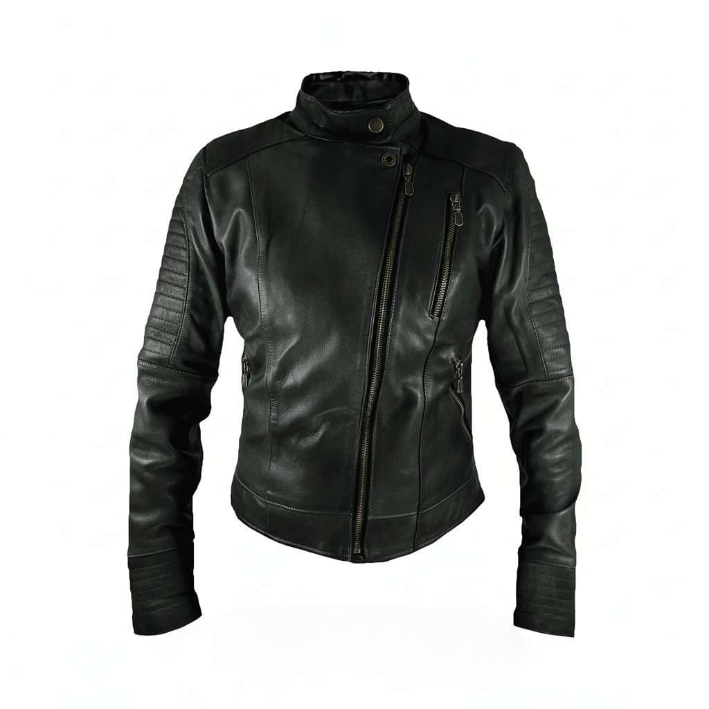 Chamarra de Piel Esmeralda