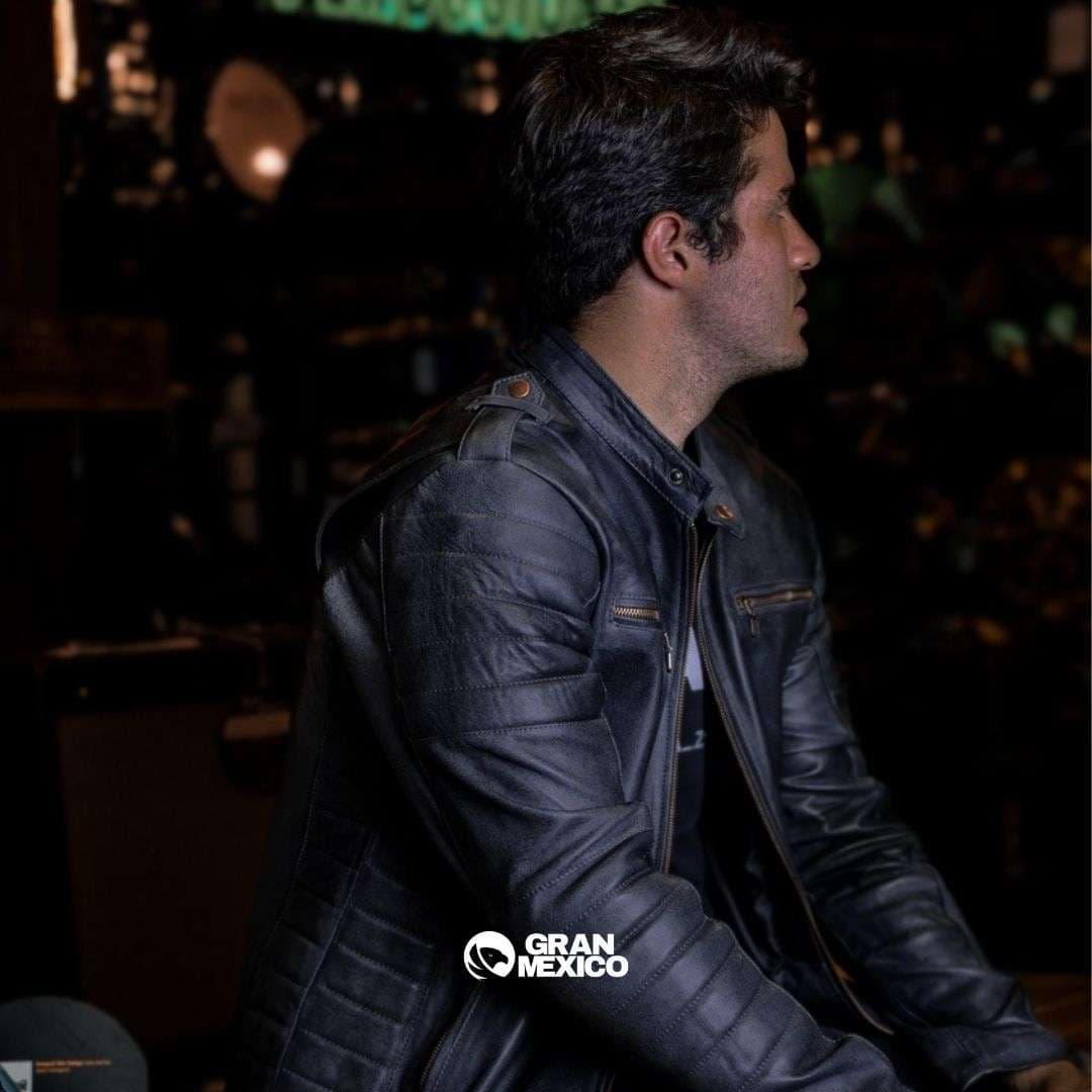 Chamarra de piel Texas