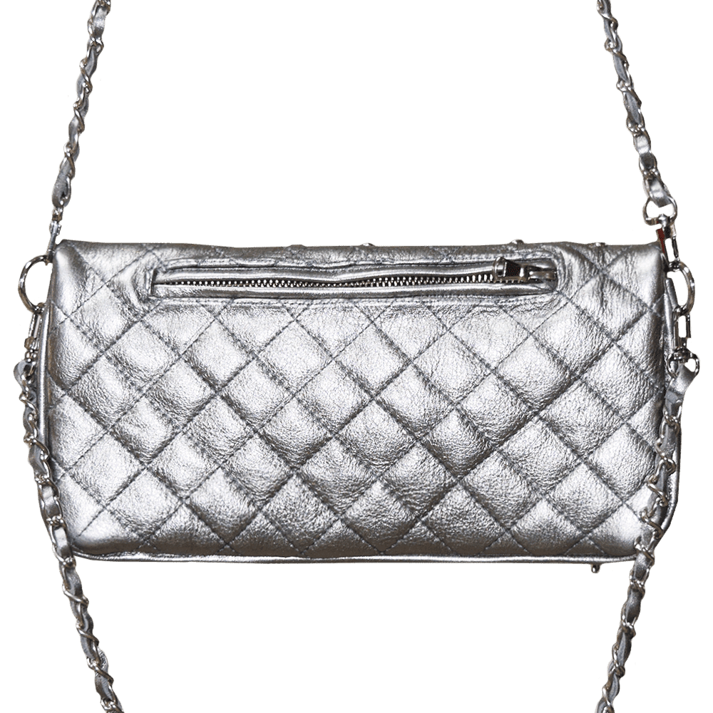 Crossbody de Piel Metalic
