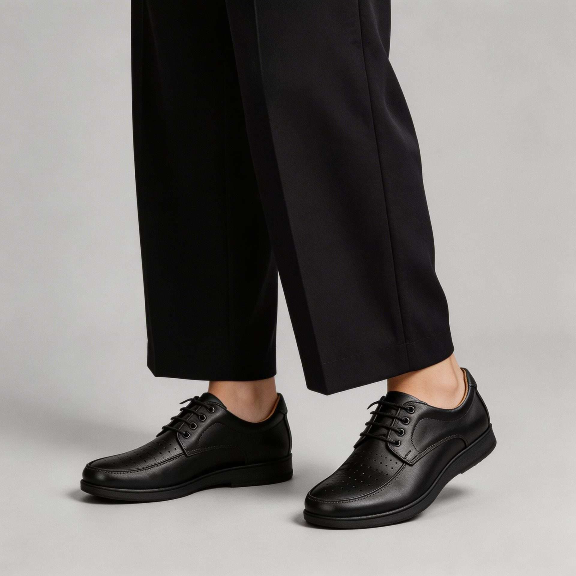 Zapato Clínico Negro de Mujer Confort 2000