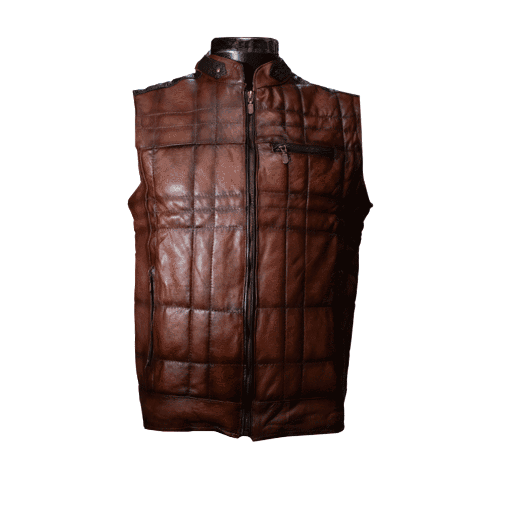 Chaleco para caballero 100% de piel de borrego muy suave, el chaleco que cuadra con tu estilo gracias a su diseño y calidad