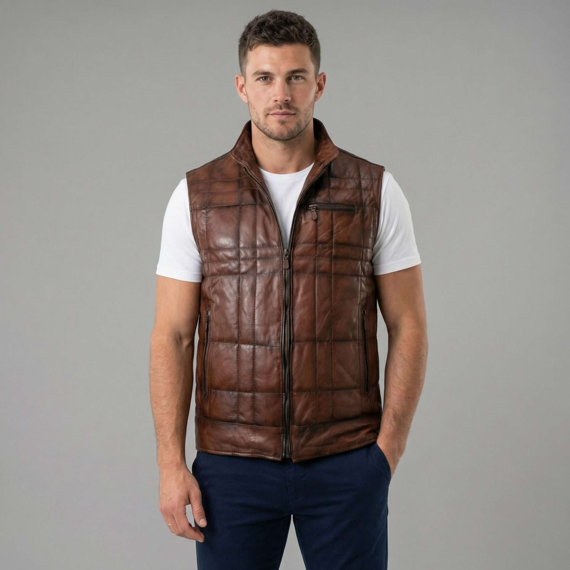 Chaleco de Piel Odyssey