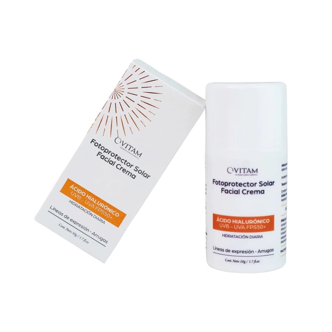 Fotoprotector Solar con Ácido Hialurónico vitam