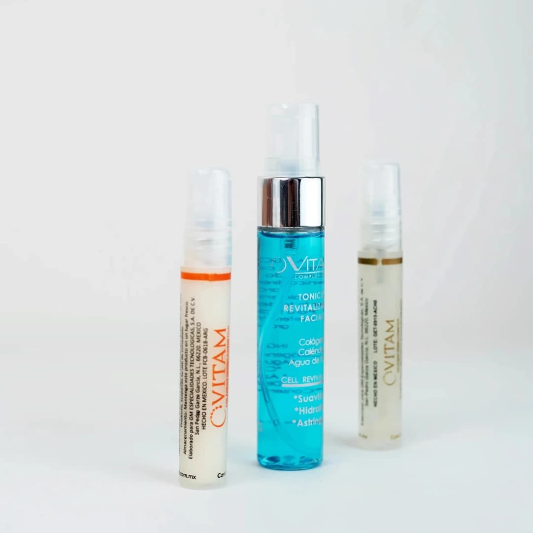 Paquete de Viaje Argilerine Rutina Diaria vitam mall gran Méxic export envios a todo méxico