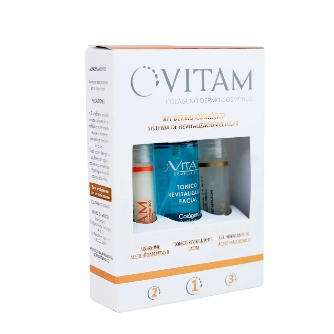 Paquete de Viaje Argilerine Rutina Diaria vitam mall gran Méxic export