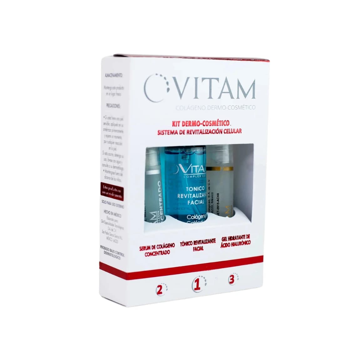 Paquete de Viaje Colageno rutina Diaria vitam de venta en el mall gran méxico export envios a todo el mundo