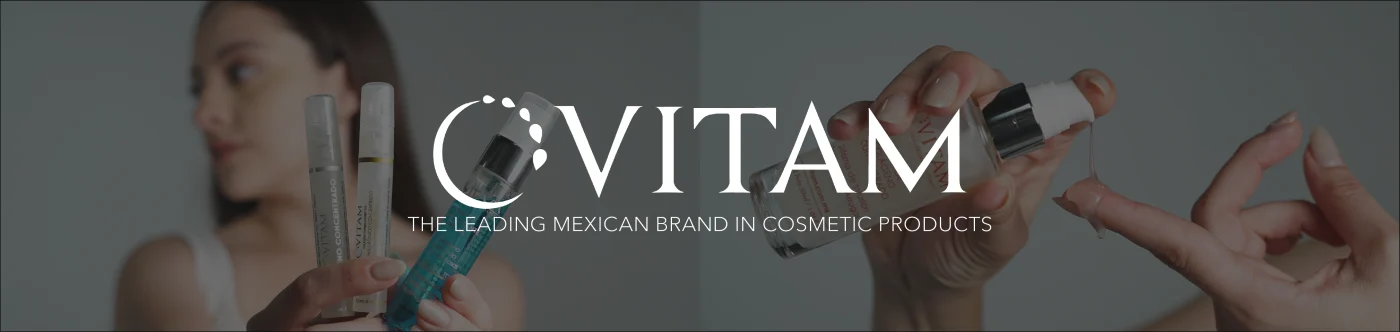 Vitam skin care products made in Mexico, available at Mall Gran México Export, shipping worldwide