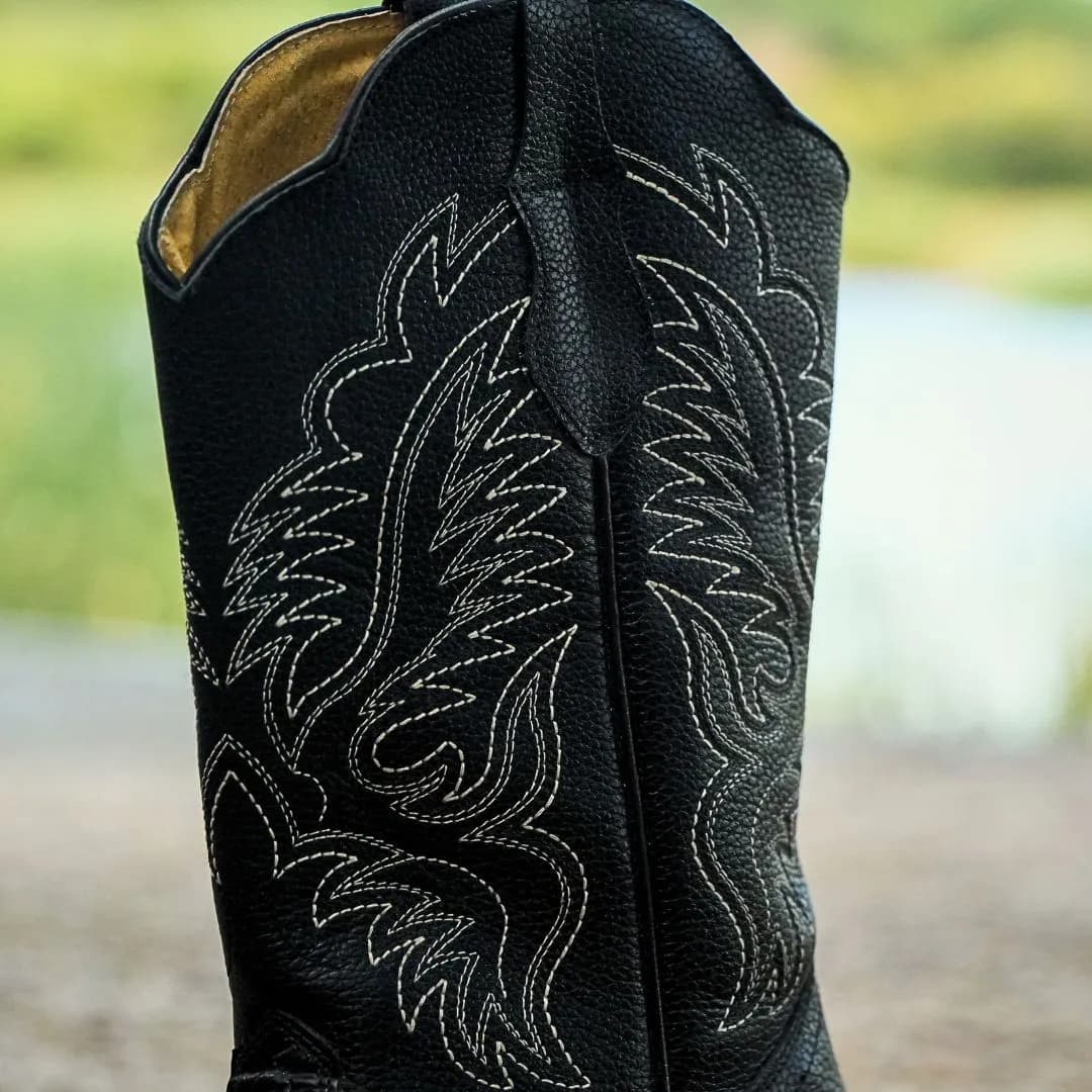 botas vaqueras para hombre piel genuina hecha en león gto