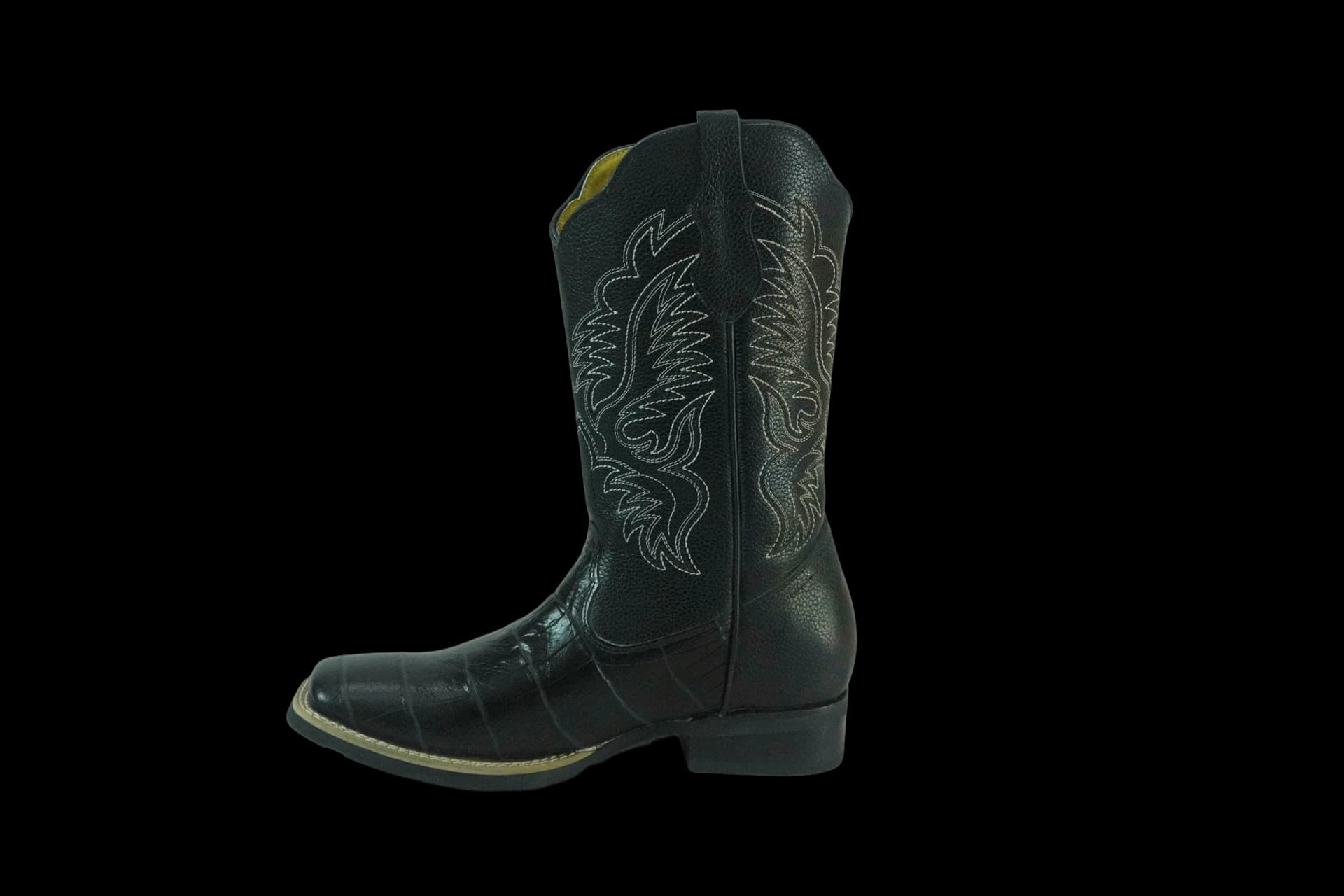 botas vaqueras para hombre lizard lisa envíos gratis