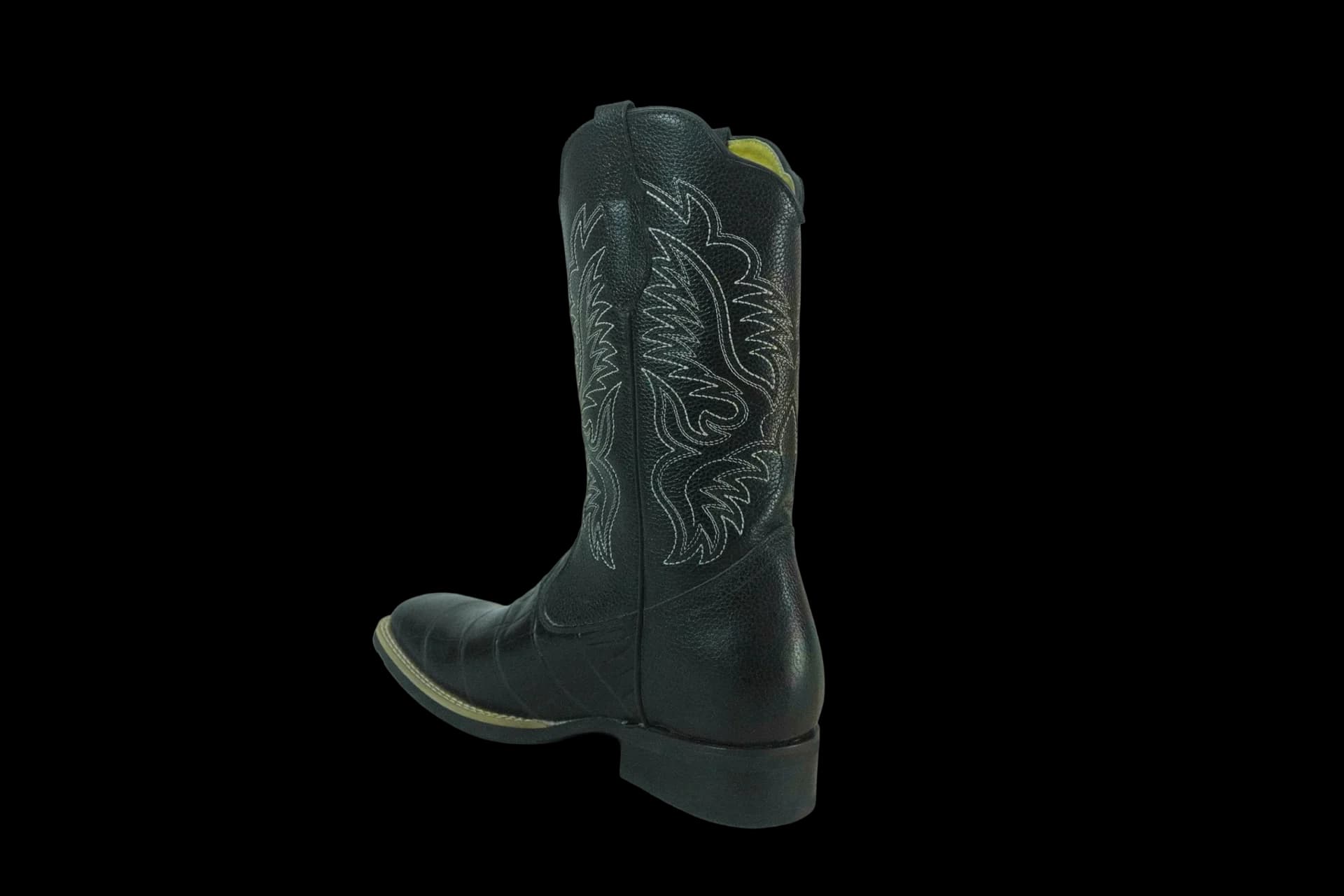 botas vaqueras para hombre de piel